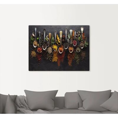 ARTLAND Kräuter & Gewürze Wandbild ARTLAND Kräuter & Gewürze Wandbild