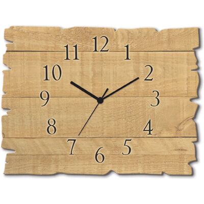ARTLAND Helle Holz-Wanduhr - Lautloses Quarz- oder Funkwerk - 40cm ARTLAND Helle Holz-Wanduhr - Lautloses Quarz- oder Funkwerk - 40cm