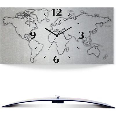 ARTland - 1-0499UR - Grau - 50x25x0,3 cm - Wall Clock ARTland - 1-0499UR - Grau - 50x25x0,3 cm - Wall Clock