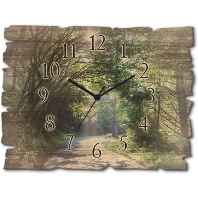 ARTLAND - Holzuhr Sonniger Wald - Wall clock ARTLAND - Holzuhr Sonniger Wald - Wall clock