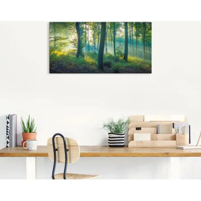ARTLAND Wald Panorama - Grünes Wandbild ARTLAND Wald Panorama - Grünes Wandbild
