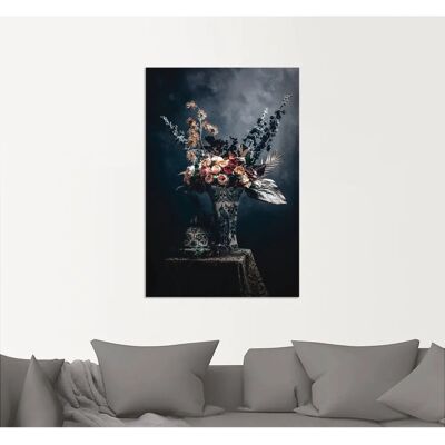 ARTLAND Sommer Kunst Stillleben Aluminium Wandbild 80x120 cm ARTLAND Sommer Kunst Stillleben Aluminium Wandbild 80x120 cm