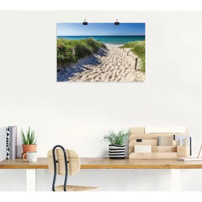 ARTland - Weg zum Strand an der Ostsee - 30x20 - Wall art ARTland - Weg zum Strand an der Ostsee - 30x20 - Wall art