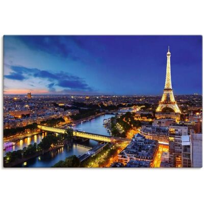 ARTLAND Eiffelturm Seine Paris Wandbild ARTLAND Eiffelturm Seine Paris Wandbild