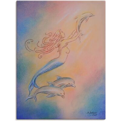 ARTLAND - Delphine Engel - 30x40 cm - Leinwandbild ARTLAND - Delphine Engel - 30x40 cm - Leinwandbild