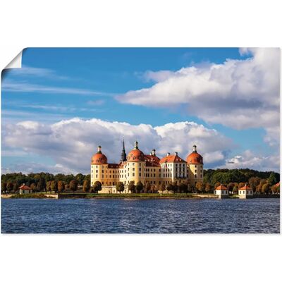 ARTLAND - Schloss Moritzburg in Sachsen - 60x40 cm - Wandkunst ARTLAND - Schloss Moritzburg in Sachsen - 60x40 cm - Wandkunst