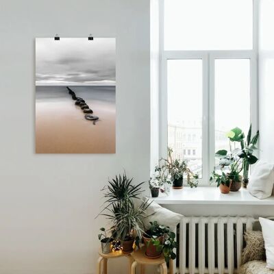 ARTLAND Strand Küsten Wandbild - Wandbild ARTLAND Strand Küsten Wandbild - Wandbild