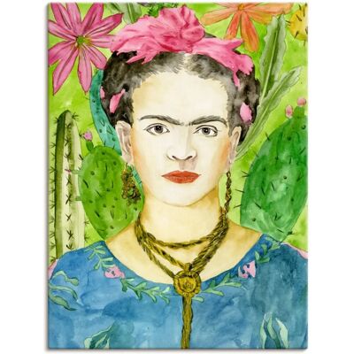 ARTLAND Frida Kahlo II Bunt Wandbild ARTLAND Frida Kahlo II Bunt Wandbild