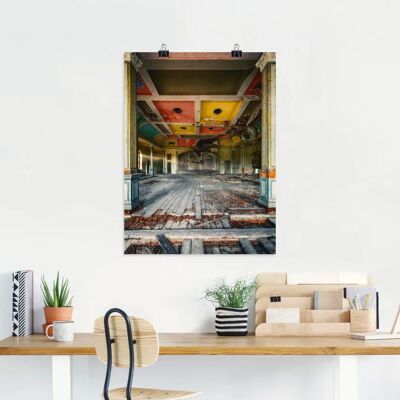 ARTland - Lost Place - Der letzte Tanz Tanzsaal - 30x40 cm - Alu-Dibond - Wall art ARTland - Lost Place - Der letzte Tanz Tanzsaal - 30x40 cm - Alu-Dibond - Wall art