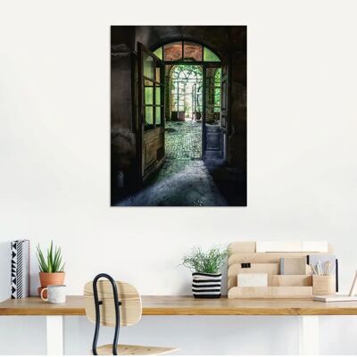 ARTLAND - Lost Place - alte Tür Fenster - 30x40 cm - Wall art ARTLAND - Lost Place - alte Tür Fenster - 30x40 cm - Wall art