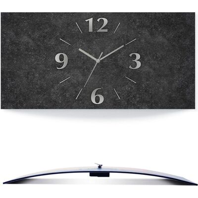 ARTLAND Granit-Gestein-Anthrazit Wanduhr - Wand Clock ARTLAND Granit-Gestein-Anthrazit Wanduhr - Wand Clock