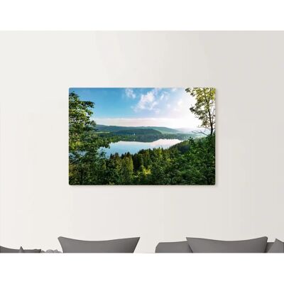ARTLAND Wandbild Blick auf den Titisee im Schwarzwald ARTLAND Wandbild Blick auf den Titisee im Schwarzwald