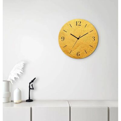 Leonique Metalis Wanduhr - Gold, 30cm, Analog - Wanduhr Leonique Metalis Wanduhr - Gold, 30cm, Analog - Wanduhr