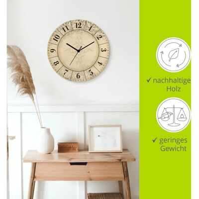 ARTland - Vintage Zeitflüsterer - Wall clock ARTland - Vintage Zeitflüsterer - Wall clock