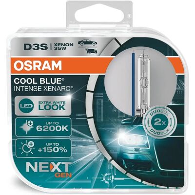 Osram Xenarc Cool Blue Intense D3S (66340CBN) - Publicité Osram Xenarc Cool Blue Intense D3S (66340CBN) - Publicité