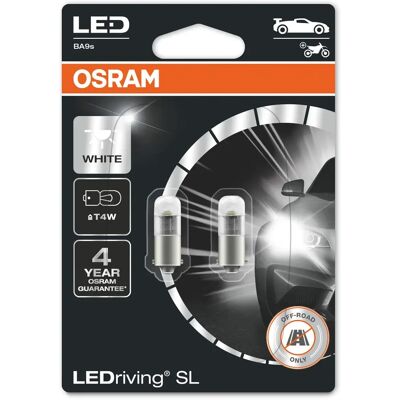 OSRAM Auto Licht T4W LEDriving - Glühbirne 12V 6000K BA9S OSRAM Auto Licht T4W LEDriving - Glühbirne 12V 6000K BA9S