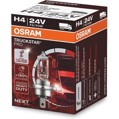 Osram Truckstar Pro NextGen 24V 75/70W - H4 Halogenlampe Osram Truckstar Pro NextGen 24V 75/70W - H4 Halogenlampe