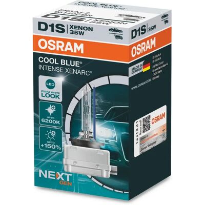 Osram D1S 66140CBN Xenarc COOL BLUE Intense (NEXT GEN) Osram D1S 66140CBN Xenarc COOL BLUE Intense (NEXT GEN)