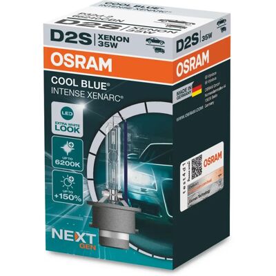 Osram Xenarc Cool Blue Intense D2S - 66240CBN Osram Xenarc Cool Blue Intense D2S - 66240CBN