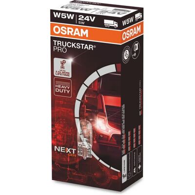 Osram Biała Truckstar Pro 24V W5W - Żarówka samochodowa Osram Biała Truckstar Pro 24V W5W - Żarówka samochodowa