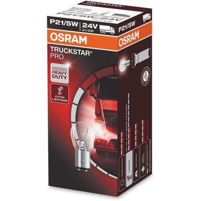 Ampoule camion Osram - P21/5W 24V Hauteur Lumineuse Ampoule camion Osram - P21/5W 24V Hauteur Lumineuse