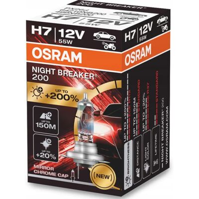 Osram H7 NIGHT BREAKER 200 Osram H7 NIGHT BREAKER 200