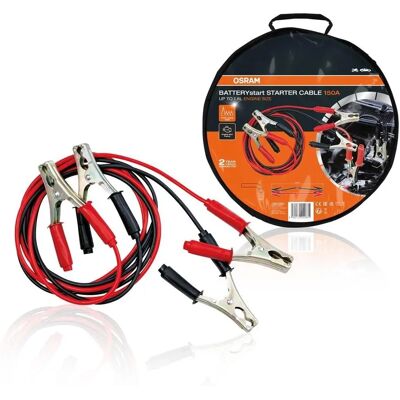 Osram Batterystart 150A - Jump Starter Cables Osram Batterystart 150A - Jump Starter Cables