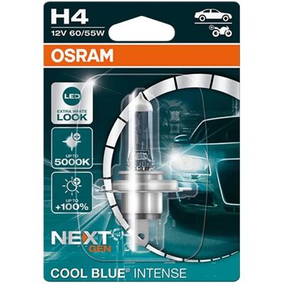 Osram Cool Blue Intense NextGen H4 12V 60/55W (64193CBN-01B) Osram Cool Blue Intense NextGen H4 12V 60/55W (64193CBN-01B)