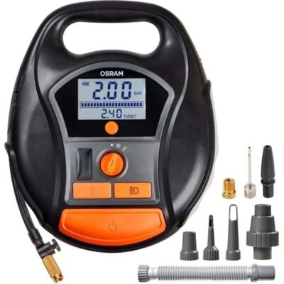 OSRAM OTIR6000 Tragbarer Reifenfüller - 5.5 bar Automatik OSRAM OTIR6000 Tragbarer Reifenfüller - 5.5 bar Automatik