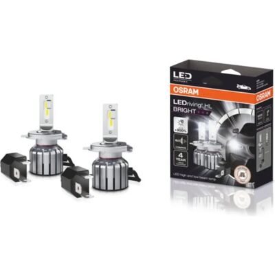 Ampoule voiture Osram LEDriving HL Bright - H4 12V 6000K - Publicité Ampoule voiture Osram LEDriving HL Bright - H4 12V 6000K - Publicité