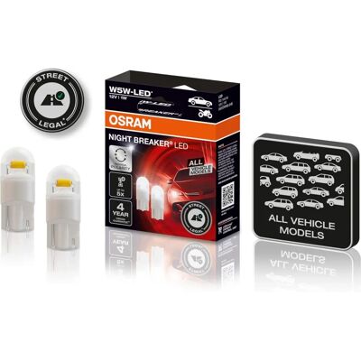 Osram Night Breaker LED W5W (2825DWNB-2HFB) Osram Night Breaker LED W5W (2825DWNB-2HFB)