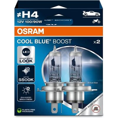 Żarówka H4 12V 100/90W Osram Cool Blue Boost Żarówka H4 12V 100/90W Osram Cool Blue Boost