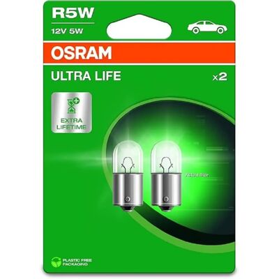 Osram Ultra Life R5W Trwała Żarówka - Światło Osram Ultra Life R5W Trwała Żarówka - Światło
