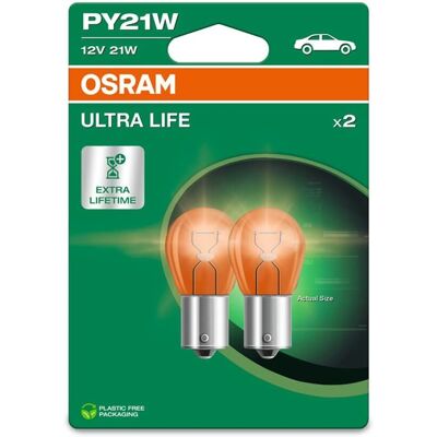 Żarówka sygnalizacyjna Ultra Life Py21w 12V - Żarówka samochodowa Żarówka sygnalizacyjna Ultra Life Py21w 12V - Żarówka samochodowa