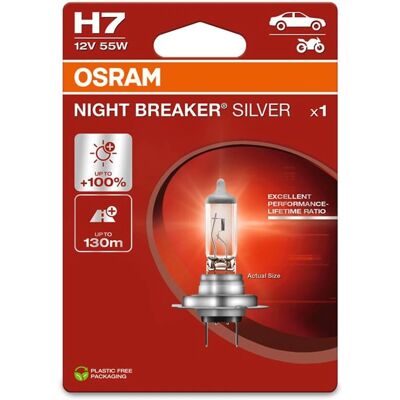 Osram Night Breaker Silver H7 - Jasna lampa Osram Night Breaker Silver H7 - Jasna lampa