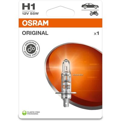 Osram H1 12V 55W Headlight Bulb - Headlight Bulb Osram H1 12V 55W Headlight Bulb - Headlight Bulb