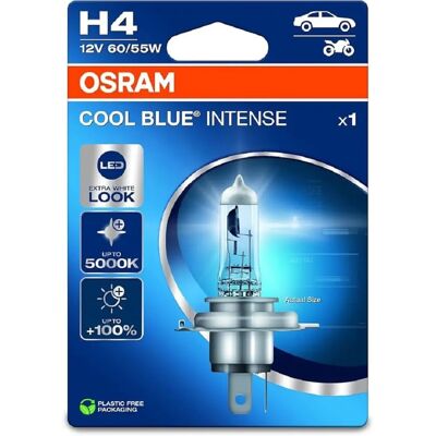OSRAM H4 Lámpara Halógena Cool Blue Intense - Lámpara Halógena OSRAM H4 Lámpara Halógena Cool Blue Intense - Lámpara Halógena