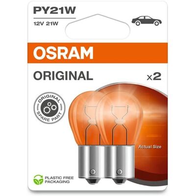OSRAM PY21W - Żarówka Sygnalizacyjna - Pomarańczowa - 21W OSRAM PY21W - Żarówka Sygnalizacyjna - Pomarańczowa - 21W
