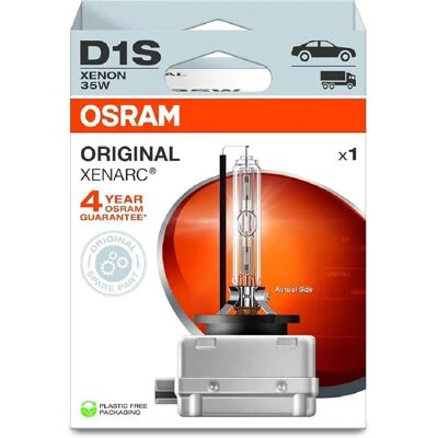 OSRAM 66140-1HB Ampoule Longue Portée D1S - Phare Automotif - Publicité OSRAM 66140-1HB Ampoule Longue Portée D1S - Phare Automotif - Publicité