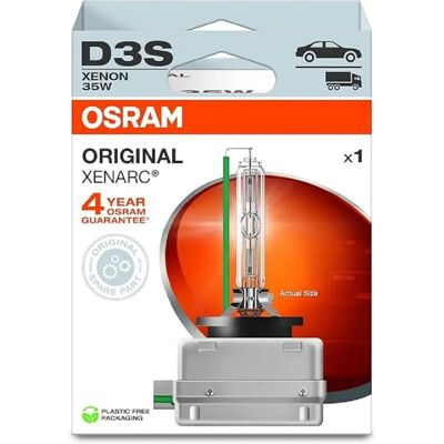 OSRAM 66340-1HB Ampoule longue portée D3S 42V 35W - Phare auto - Publicité OSRAM 66340-1HB Ampoule longue portée D3S 42V 35W - Phare auto - Publicité
