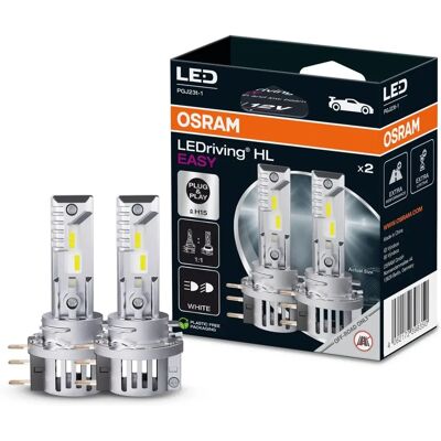 Osram LEDriving HL EASY H15 12V 3.8W/16.5W (64176DWESY-2HB) - Publicité Osram LEDriving HL EASY H15 12V 3.8W/16.5W (64176DWESY-2HB) - Publicité