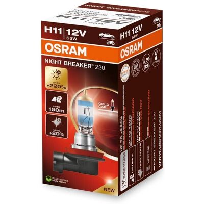 OSRAM Night Breaker 220 H11 Ampoule - Ampoule OSRAM Night Breaker 220 H11 Ampoule - Ampoule