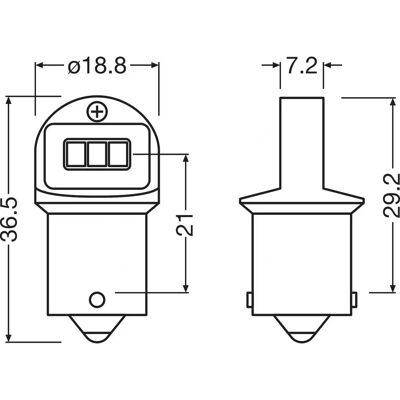 OSRAM 5008DWP-2BL Signallicht OSRAM 5008DWP-2BL Signallicht