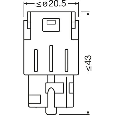 OSRAM 7504DYP-2BL Blinkleuchte - Signallicht OSRAM 7504DYP-2BL Blinkleuchte - Signallicht