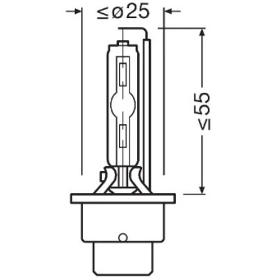 OSRAM 66240CBB-2HB - Glühbirne OSRAM 66240CBB-2HB - Glühbirne
