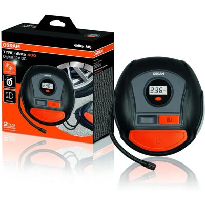 Compressores Osram OTI400 - Bomba digital para pneus Compressores Osram OTI400 - Bomba digital para pneus