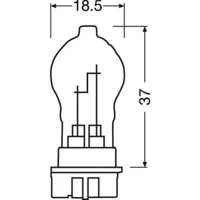 OSRAM 7447 - Lâmpada OSRAM 7447 - Lâmpada
