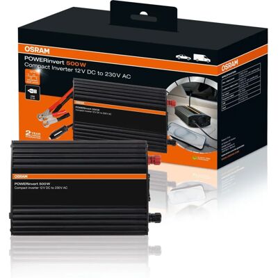 OSRAM Power Inverter 12V 500W - Omformer OSRAM Power Inverter 12V 500W - Omformer