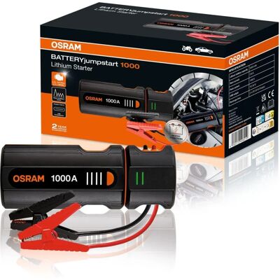 Osram Batterie-Starthilfe OJS020 - 1000A, 8000mAh - Auto Starter Osram Batterie-Starthilfe OJS020 - 1000A, 8000mAh - Auto Starter
