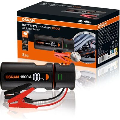 Osram OJS030 Starthilfe - 1500A, 12000mAh, Notfall-Werkzeuge Osram OJS030 Starthilfe - 1500A, 12000mAh, Notfall-Werkzeuge
